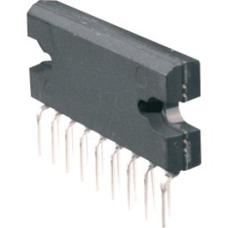 TOSHIBA TA 8215 H - IC de audio, 2 canales, HZIP-17