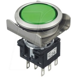 IDEC ID LB6MP1T04G - Luz piloto LB, 22 mm, verde