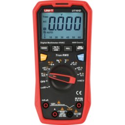 UNI-TREND UT 161D - Multímetro, digital, 6000 cuentas, USB, temperatura