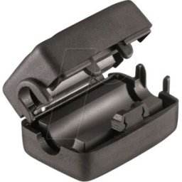 WÜRTH WUE 74271222S - Ferrita plegable para Ø 12,5 mm, negro, 265 Ohm @ 100 MHz