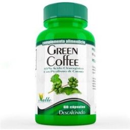 El Valle Green Coffee Café Verde Descafeinado 60 Cápsulas
