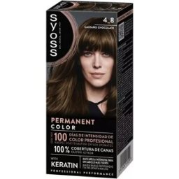 Syoss Permanent Color 1 Unidad 4.8-Castaño Chocolate