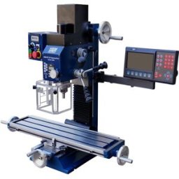 HBM fresadora BF 25 de HBM con mesa grande DRO