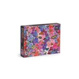 GALISON Troy Litten Butterflies In The Sweet Peas 1000 Piece Puzzle