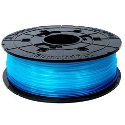 XYZPrinting Cartucho de Filamento PLA 1.75mm Azul Transparente 600gr para DaVinci Jr