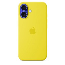 Apple Funda de Silicona con MagSafe Amarillo Carambola para iPhone 16