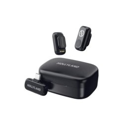 Micrófono inalámbrico Hollyland LARK A1 Duo 2TX 1RX USB-C Cancelación Ruido 32h
