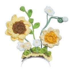 Disfraz de punto para Loona Premium Sunflower