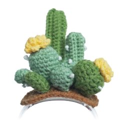 Disfraz de punto para robot Loona Premium Cactus