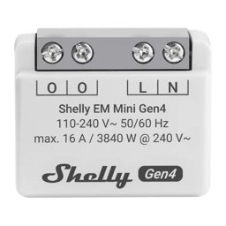 Medidor de energía Shelly EM Mini Gen4 WiFi/Matter