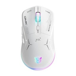 Ratón ONIKUMA CW917 inalámbrico 800-4800 DPI blanco RGB gaming