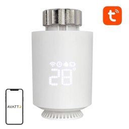 Cabezal Termostático Inteligente Avatto TRV06 Inalámbrico para Calefacción