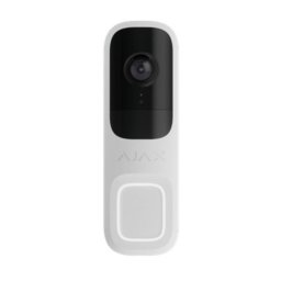 Timbre Ajax Doorbell Blanco Wi-Fi 2,4 GHz Inalámbrico Sensor Movimiento Exterior