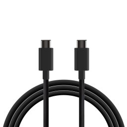 Ksix Cable USB-C a USB-C 1m Negro