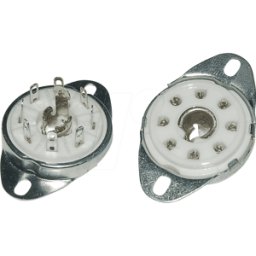 FREI TUBE S DCK - Conector hembra para tubo, Loktal, alambre/chasis, cerámica, 8 p