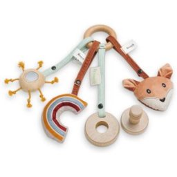 Hauck Juguete de Madera para trona evolutiva Play Catching. Teja