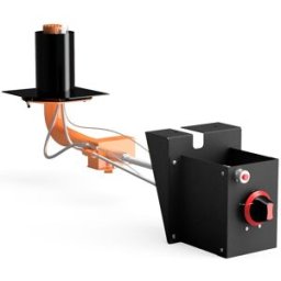 Movelar Kit gas propano para Horno. Negro