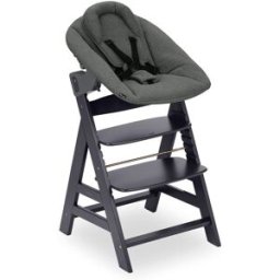 Hauck Trona Evolutiva Alpha Newborn Set Plus. Gris oscuro niño