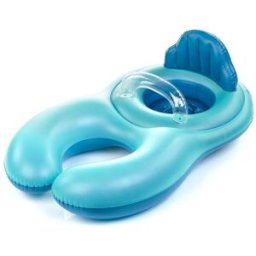 Jané Flotador doble para un adulto y el bebé Jane Aquarel azul. Azul niño