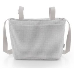 Cambrass Bolso para silla de paseo Mother bag. Gris claro niño