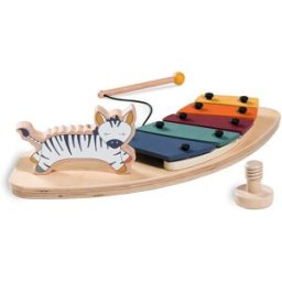 Hauck Juguete de Madera para trona evolutiva Play Music. Multicolor