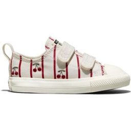 Converse Zapatillas casual de bebés Chuck Taylor All Star 2V Summer Market . (24) Blanco / Rojo