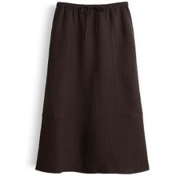 Opus Falda midi RIDANA marrón 38