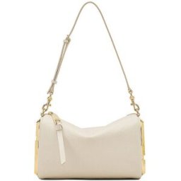 Marc Jacobs Bolso de cuero - Mini Bolso THE SNAPSHOT blanco