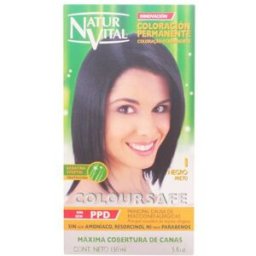 Naturaleza y Vida Coloursafe Tinte Permanente 1 Negro 150 ml 150 ml