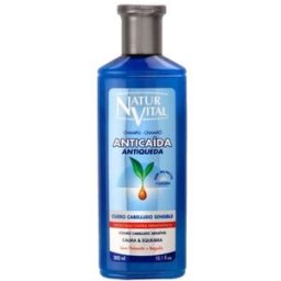 NaturVital Champú Anticaída Cuero Cabelludo Sensible 300ml