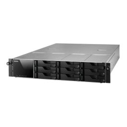 Servidor NAS rack 2U Asustor 9 bahías Intel Atom 1GB DDR3 SATA III Hot-Swap RAID redundante