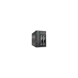 Servidor NAS Asustor 2 bahías Intel Atom Dual-Core 2.13GHz 1GB DDR3 RAID Hot-Swap Virtualización AS-602T