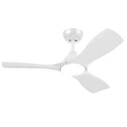 Plafón ventilador Philips Olas LED 28W+24W 106cm IP20 Mando a distancia Blanco