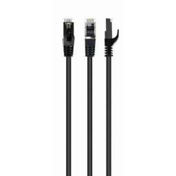 Cable de red Gembird PP6A-LSZHCU-BK-1.5M 1,5m Cat6a RJ-45 Foil Blindado LSZH Oro Negro