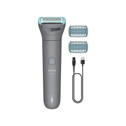 Afeitadora Corporal Philips Bodygroom BG3480/15 Inalámbrica 80min Seco y Mojado 2 Peines