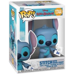 Figura Funko Pop! Disney Stitch with Mood Chart Vinilo Coleccionable