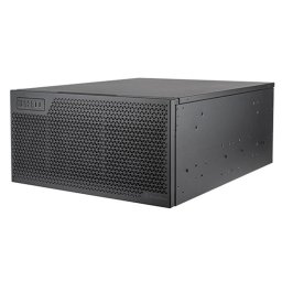 Servidor SilverStone RM52 Rack 5U Acero Negro ATX Micro ATX Mini-ITX