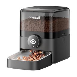 Dispensador de comida para mascotas Oneisall F1-M 3L WiFi Negro