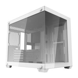 Caja PC Darkflash C285MP Blanca Estructura Doble Cristal Templado