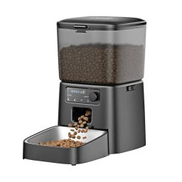 Dispensador de Comida para Mascotas Oneisall PFD001 Pro Negro