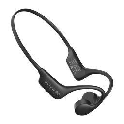 Auriculares Blitzwolf BW-BTS8 inalámbricos Bluetooth 5.3 con memoria 32GB y cancelación de ruido, negros