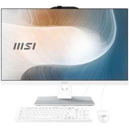 Ordenador Todo en uno MSI Modern AM272P Intel Core i7-1260P 16GB 1TB SSD Iris Xe 27" Sin SO Kit teclado/ratón