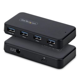 Hub StarTech 4 puertos USB-A 5 Gbps modelo ST4300USB3V2-UE con carga BC 1.2