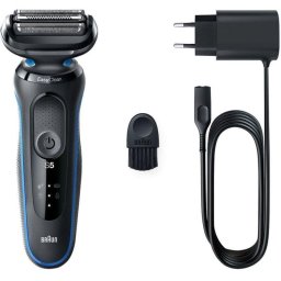 Afeitadora Facial Braun Series 6 62-G1650s Inalámbrica 60min Seco y Mojado 3 Láminas Carga Rápida