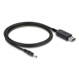 Cable de Carga USB A a DC Delock 1,5 m Negro