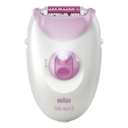 Depiladora Eléctrica Braun Silk-épil 3-000 Corriente 2 Velocidades Luz LED Masaje