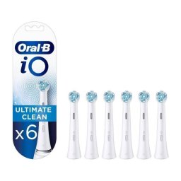 Cabezal Cepillo de Dientes Oral-B iO Ultimate Clean Pack 6 Unidades Blanco Limpieza Profunda