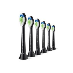 Cabezal Cepillo de Dientes Philips Sonicare HX6066/88 Optimal White Pack 6 Unidades Negro