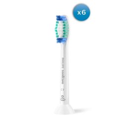 Cabezal Cepillo de Dientes Philips Sonicare C1 ProResults HX6016 Pack 6 Unidades Control de Placa
