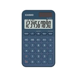 Calculadora de bolsillo Casio SL-310YC 10 dígitos solar/batería azul marino